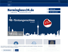 Tablet Screenshot of herminghaus24.de